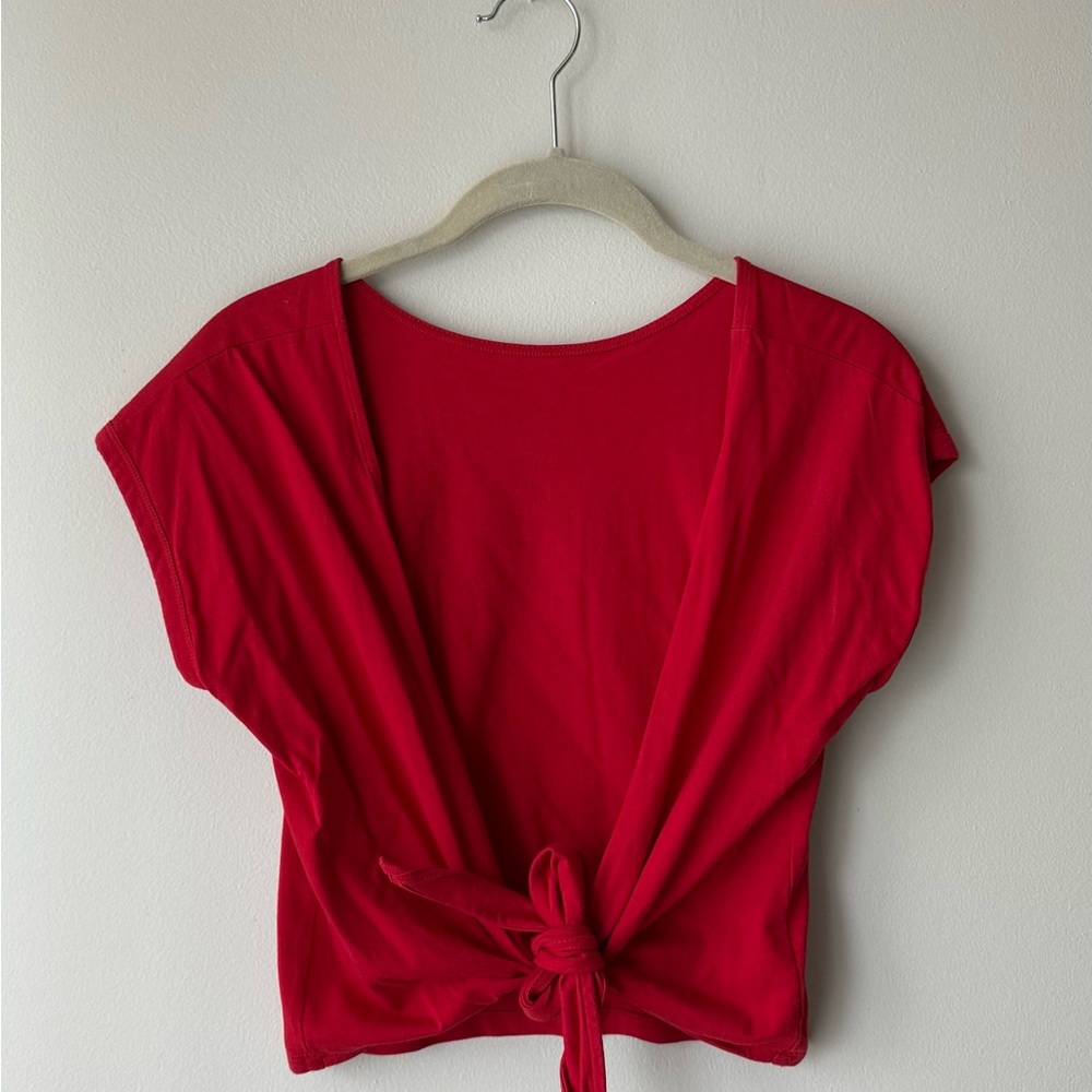 S | Wilfred Open Back Tie-up Tee
